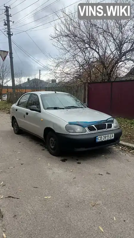 Седан Daewoo Sens 2003 1.3 л. Ручна / Механіка обл. Чернігівська, Чернігів - Фото 1/10