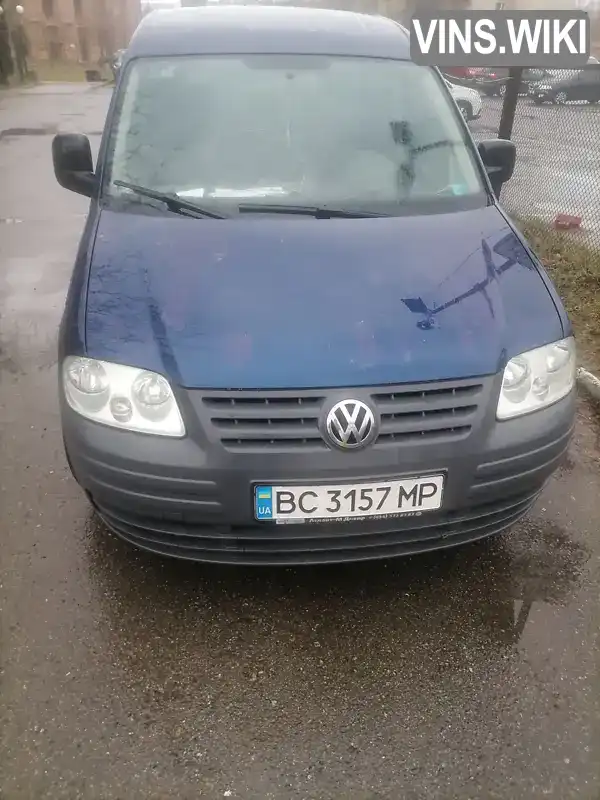 Мінівен Volkswagen Caddy 2004 1.4 л. Ручна / Механіка обл. Львівська, Львів - Фото 1/6