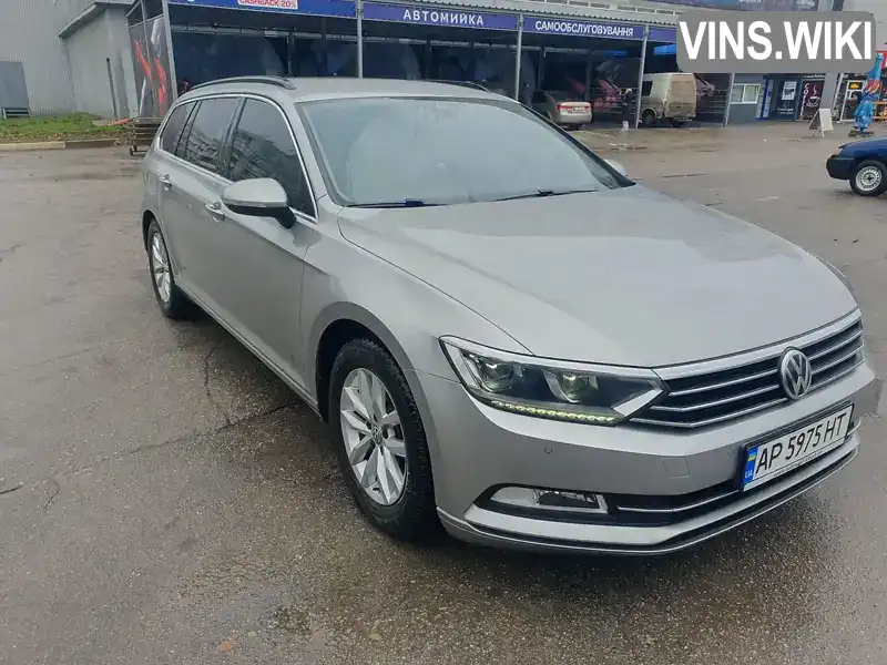 Універсал Volkswagen Passat 2015 2 л. Автомат обл. Запорізька, Запоріжжя - Фото 1/15