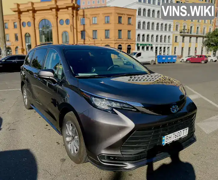 Мінівен Toyota Sienna 2022 2.49 л. Варіатор обл. Одеська, Одеса - Фото 1/21