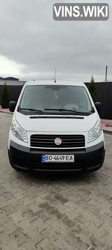 Мінівен Fiat Scudo 2010 2 л. Ручна / Механіка обл. Тернопільська, Тернопіль - Фото 1/15