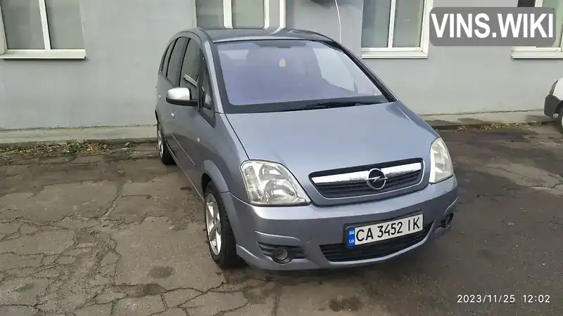 Мікровен Opel Meriva 2010 1.6 л. Ручна / Механіка обл. Черкаська, Черкаси - Фото 1/14