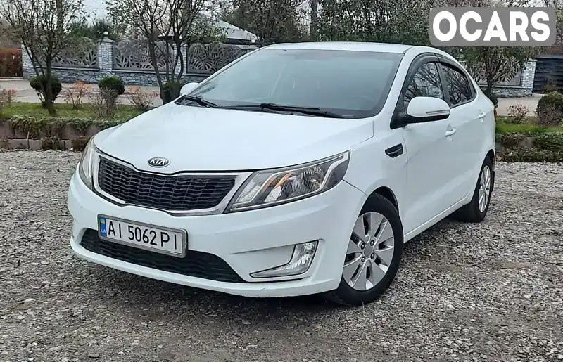 Седан Kia Rio 2013 1.59 л. Ручна / Механіка обл. Київська, Біла Церква - Фото 1/21