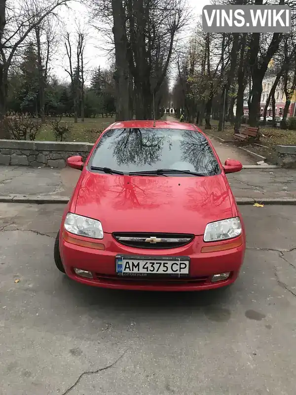 Хетчбек Chevrolet Aveo 2005 1.5 л. Ручна / Механіка обл. Житомирська, Житомир - Фото 1/8