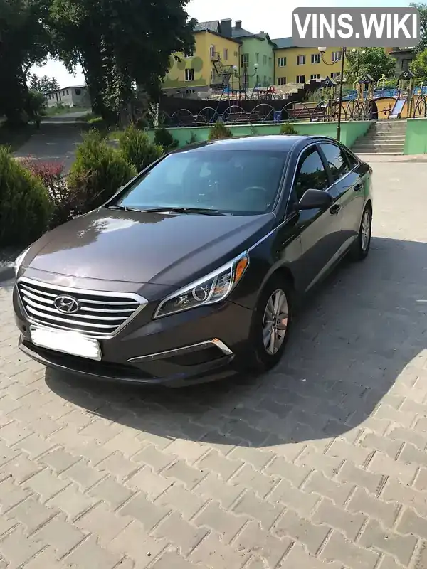 Седан Hyundai Sonata 2015 2.36 л. Автомат обл. Тернопільська, Тернопіль - Фото 1/9