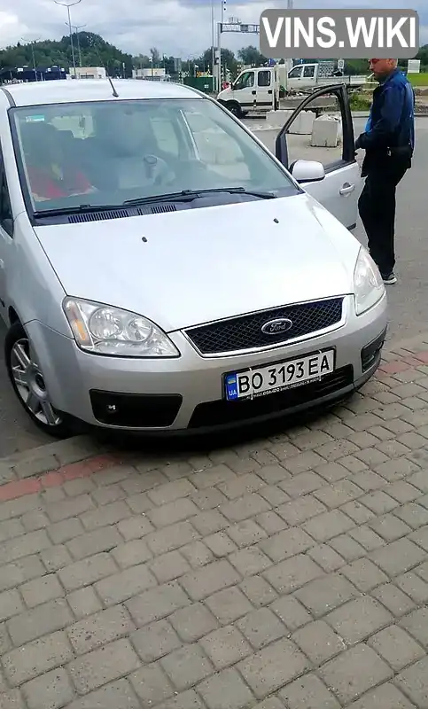 Мінівен Ford C-Max 2006 1.6 л. Ручна / Механіка обл. Тернопільська, Тернопіль - Фото 1/10