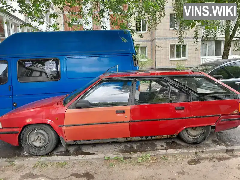 VF7XBFB0000FB0694 Citroen BX 1989 Універсал 1.6 л. Фото 1