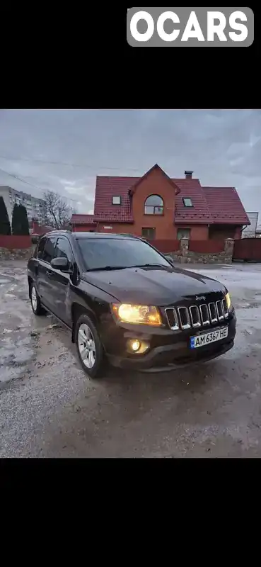 Позашляховик / Кросовер Jeep Compass 2016 2.36 л. Автомат обл. Житомирська, Звягель - Фото 1/21