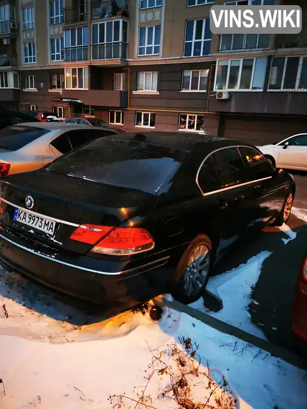 Седан BMW 7 Series 2008 6 л. Типтронік обл. Київська, Київ - Фото 1/8