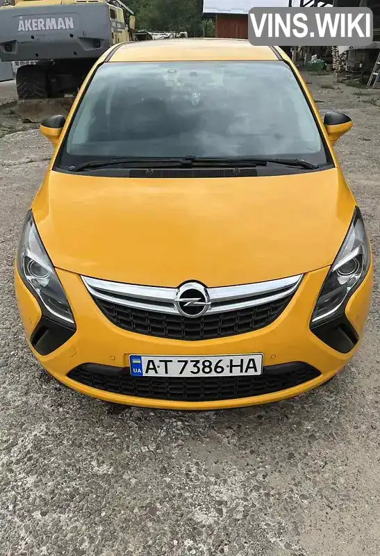 Мінівен Opel Zafira 2016 1.6 л. Ручна / Механіка обл. Івано-Франківська, Калуш - Фото 1/10