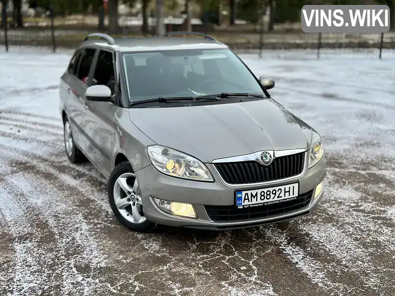 Універсал Skoda Fabia 2010 1.2 л. Ручна / Механіка обл. Житомирська, Бердичів - Фото 1/21