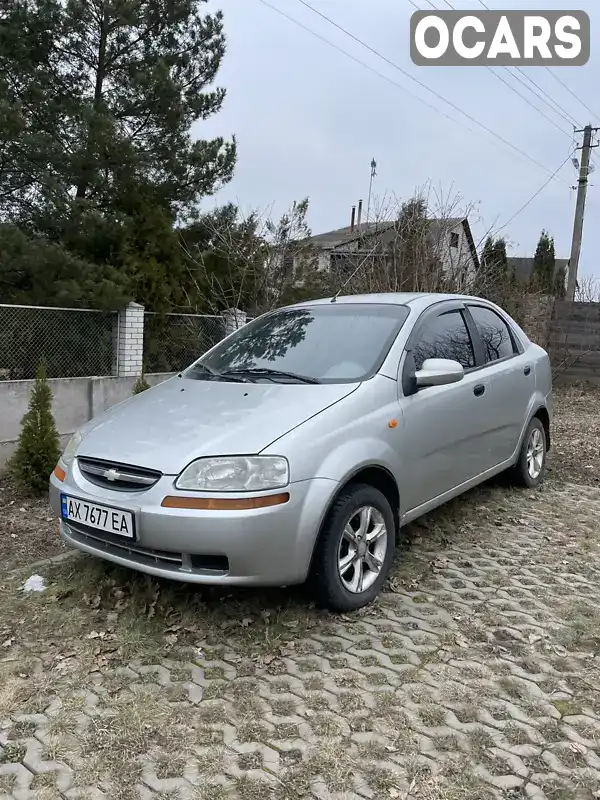 Седан Chevrolet Aveo 2004 1.5 л. Ручна / Механіка обл. Харківська, Зміїв - Фото 1/5