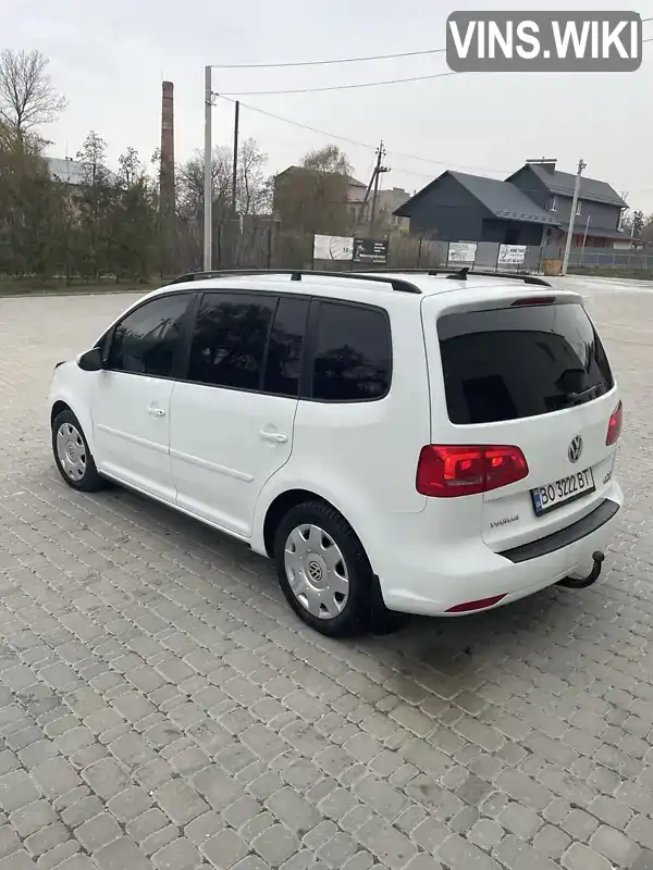 Микровэн Volkswagen Touran 2014 1.97 л. Автомат обл. Тернопольская, Борщев - Фото 1/17