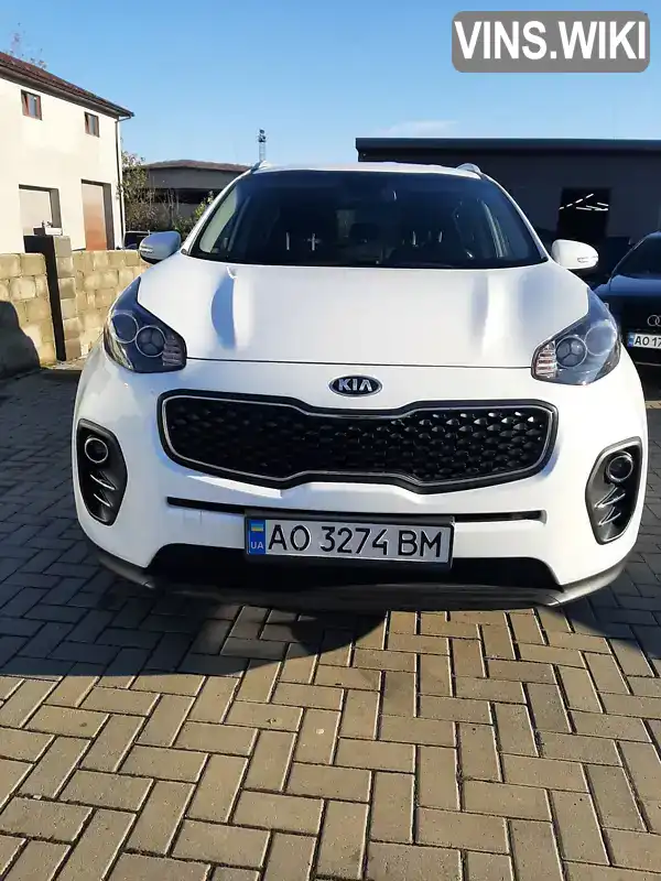 Позашляховик / Кросовер Kia Sportage 2017 2 л. Автомат обл. Закарпатська, Ужгород - Фото 1/21