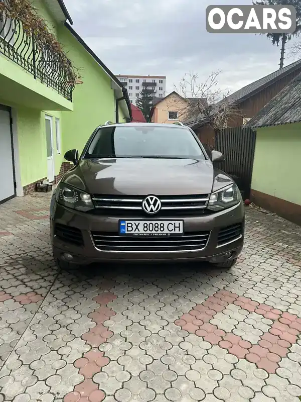 Позашляховик / Кросовер Volkswagen Touareg 2014 2.97 л. Автомат обл. Хмельницька, Кам'янець-Подільський - Фото 1/13