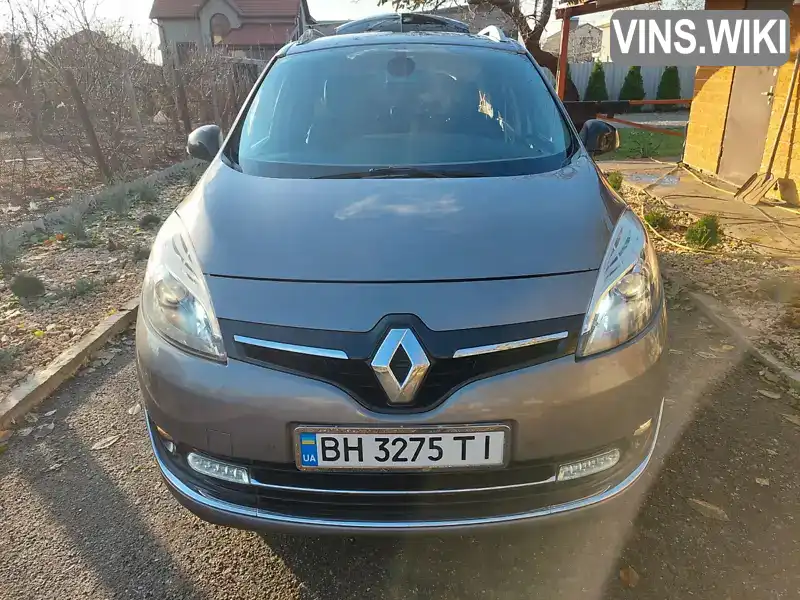 Мінівен Renault Scenic 2013 1.6 л. Ручна / Механіка обл. Одеська, Одеса - Фото 1/21