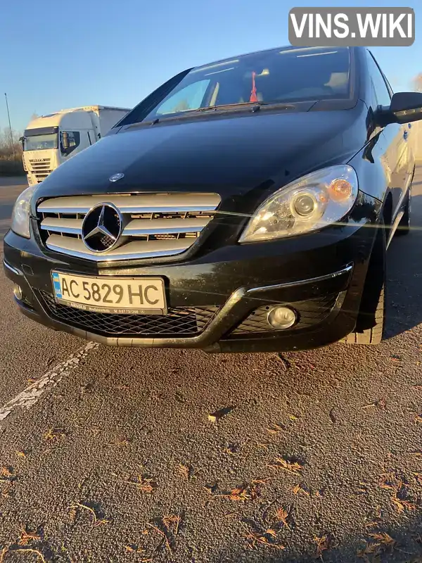 Хэтчбек Mercedes-Benz B-Class 2010 1.99 л. Автомат обл. Волынская, Любомль - Фото 1/21