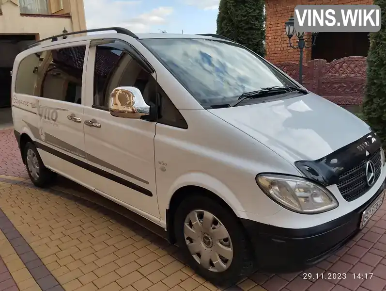 Мінівен Mercedes-Benz Vito 2008 2.1 л. Ручна / Механіка обл. Чернівецька, Кіцмань - Фото 1/13