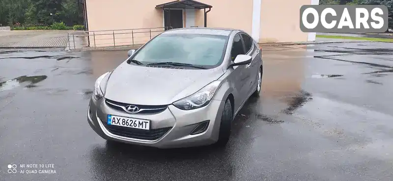 Седан Hyundai Elantra 2013 1.8 л. Автомат обл. Днепропетровская, Юрьевка - Фото 1/9