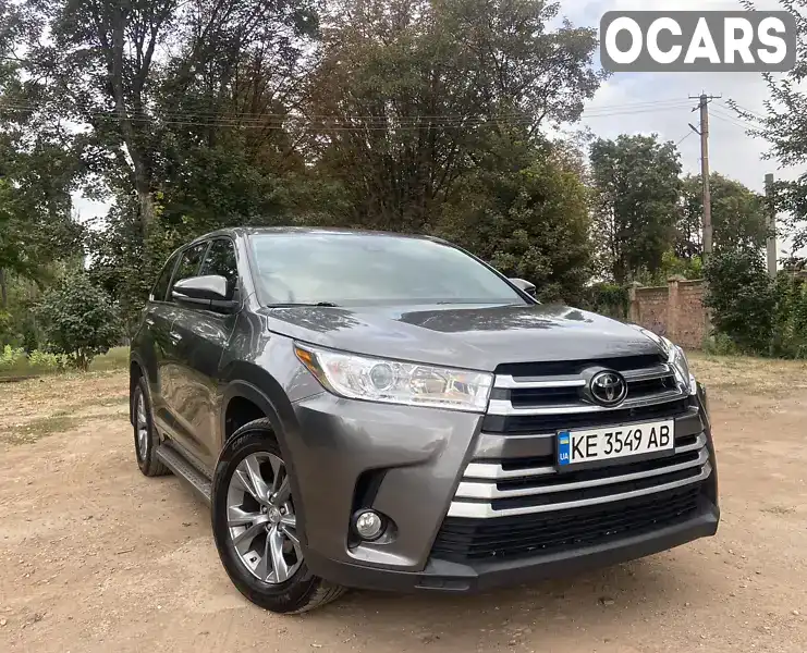 Внедорожник / Кроссовер Toyota Highlander 2017 3.46 л. Автомат обл. Киевская, Киев - Фото 1/21