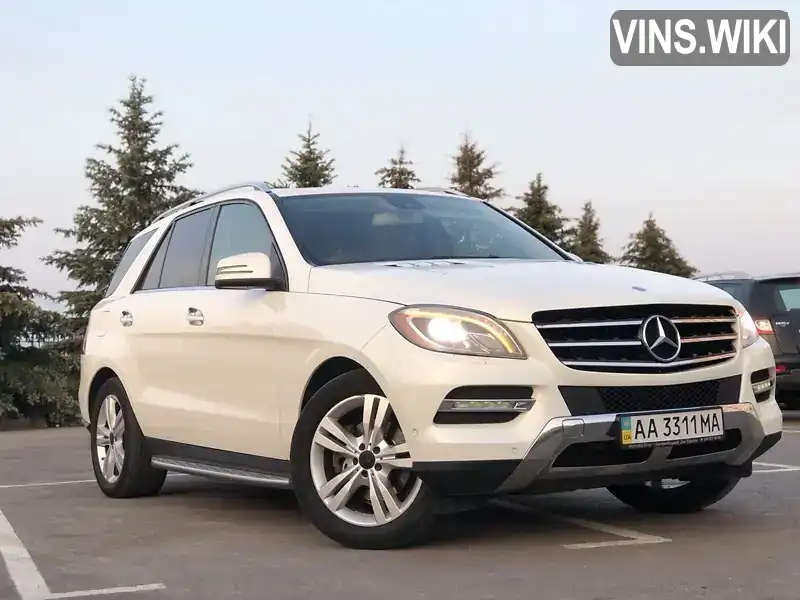 Внедорожник / Кроссовер Mercedes-Benz M-Class 2012 3.5 л. Автомат обл. Киевская, Киев - Фото 1/8