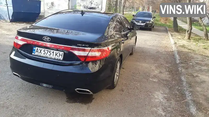 KMHFH41NBGA548864 Hyundai Grandeur 2016 Седан  Фото 6