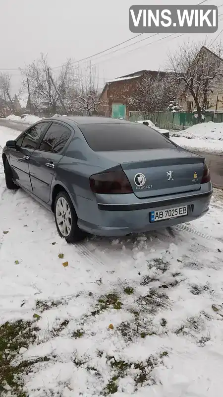 Седан Peugeot 407 2005 2 л. Ручна / Механіка обл. Вінницька, Вінниця - Фото 1/14