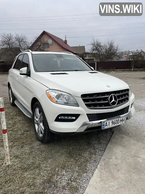 Позашляховик / Кросовер Mercedes-Benz M-Class 2013 3.5 л. Автомат обл. Київська, Переяслав - Фото 1/16