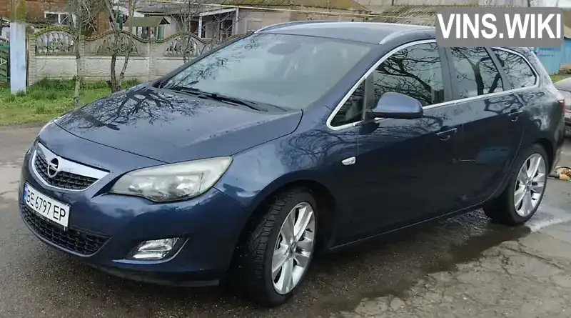 Універсал Opel Astra 2011 1.7 л. Ручна / Механіка обл. Миколаївська, Очаків - Фото 1/12