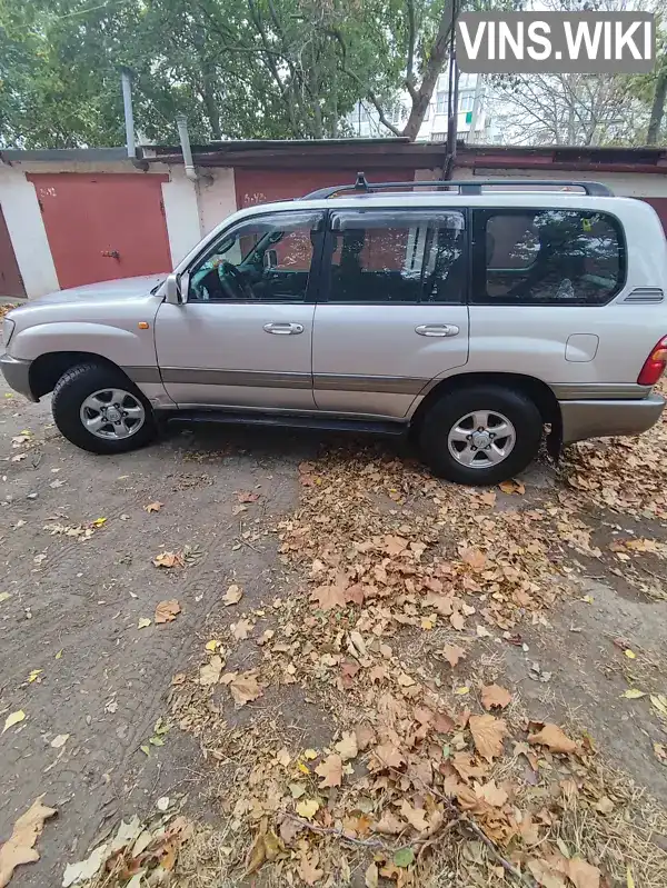 Внедорожник / Кроссовер Toyota Land Cruiser 2002 null_content л. Автомат обл. Одесская, Одесса - Фото 1/4