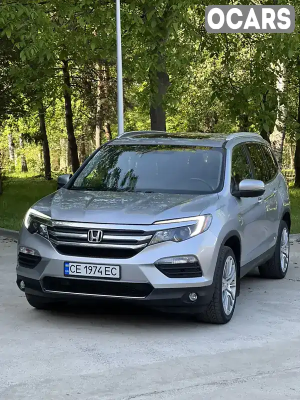 5FNYF6H52HB038492 Honda Pilot 2017 Позашляховик / Кросовер 3.47 л. Фото 1