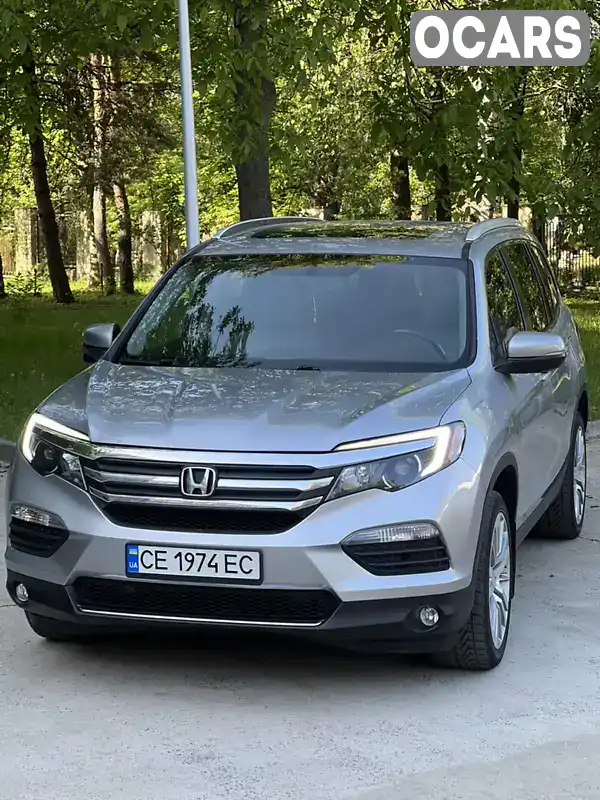 5FNYF6H52HB038492 Honda Pilot 2017 Позашляховик / Кросовер 3.47 л. Фото 2