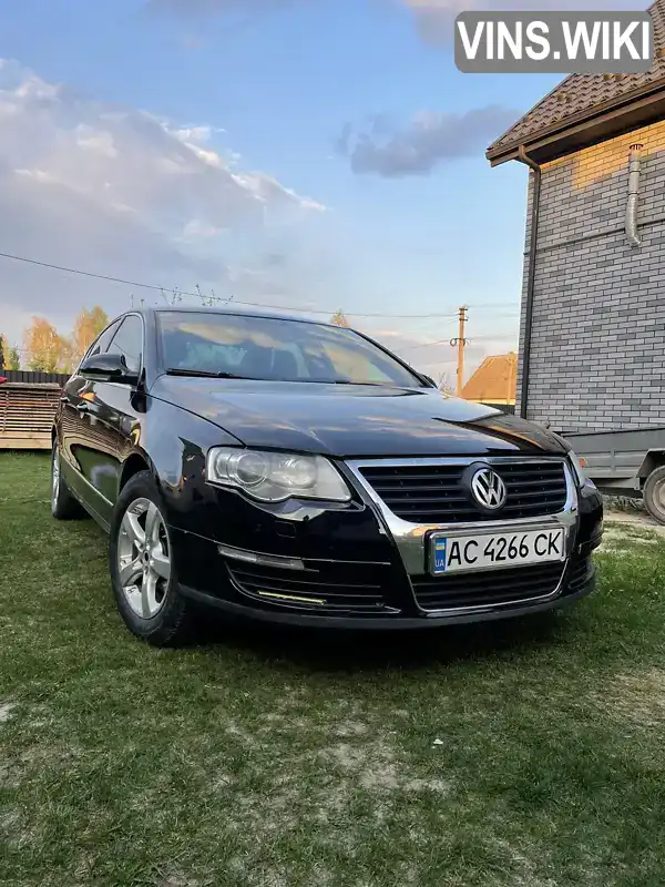 Седан Volkswagen Passat 2008 1.98 л. Ручна / Механіка обл. Волинська, Камінь-Каширський - Фото 1/9