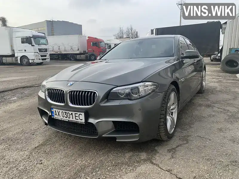 Седан BMW 5 Series 2013 2.98 л. Автомат обл. Харківська, Харків - Фото 1/14