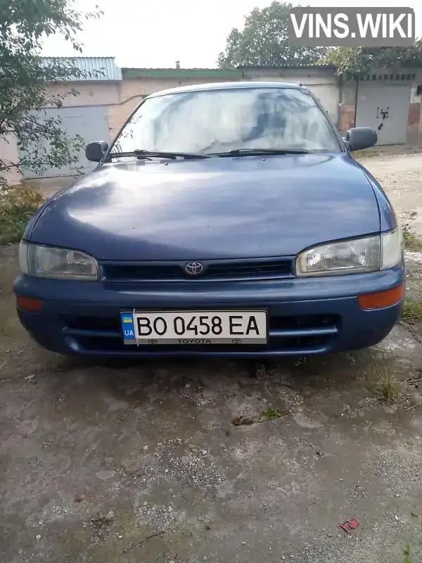 Ліфтбек Toyota Corolla 1994 1.33 л. Ручна / Механіка обл. Тернопільська, Тернопіль - Фото 1/5