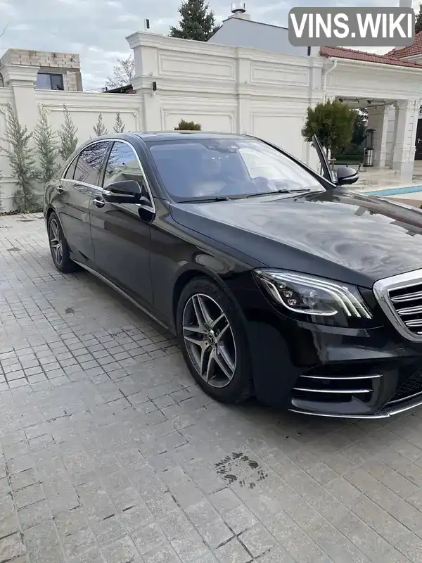 Седан Mercedes-Benz S-Class 2017 4 л. Автомат обл. Одеська, Одеса - Фото 1/11