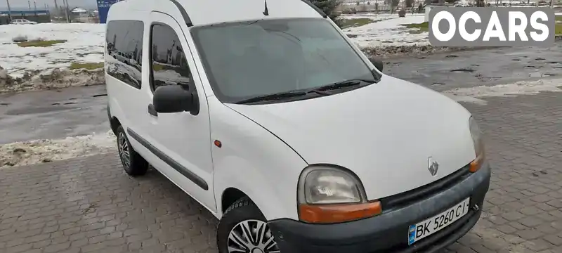 Мінівен Renault Kangoo 2000 1.9 л. Ручна / Механіка обл. Рівненська, Вараш (Кузнецовськ) - Фото 1/15