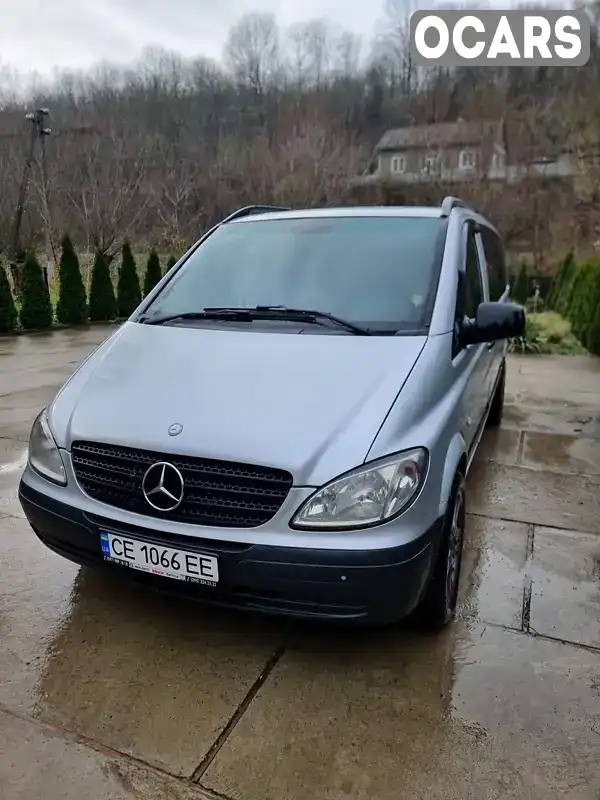 Мінівен Mercedes-Benz Vito 2008 3 л. Автомат обл. Чернівецька, Чернівці - Фото 1/9