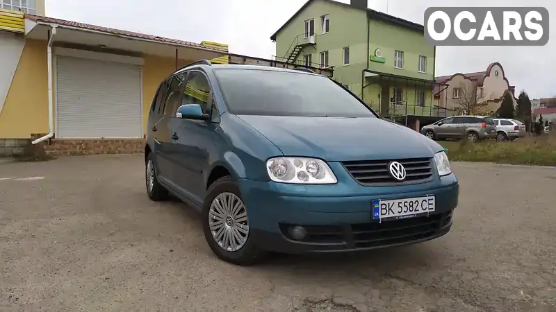 Минивэн Volkswagen Touran 2003 1.6 л. Автомат обл. Ровенская, Костополь - Фото 1/14