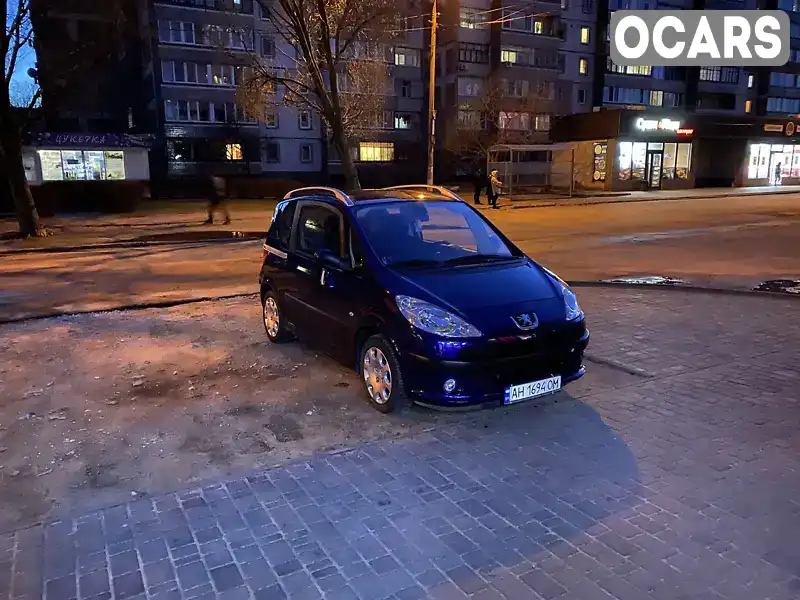 Мікровен Peugeot 1007 2005 1.6 л. Робот обл. Донецька, Покровськ (Красноармійськ) - Фото 1/6