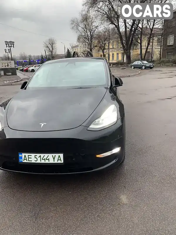 Внедорожник / Кроссовер Tesla Model Y 2021 null_content л. Автомат обл. Днепропетровская, Днепр (Днепропетровск) - Фото 1/21