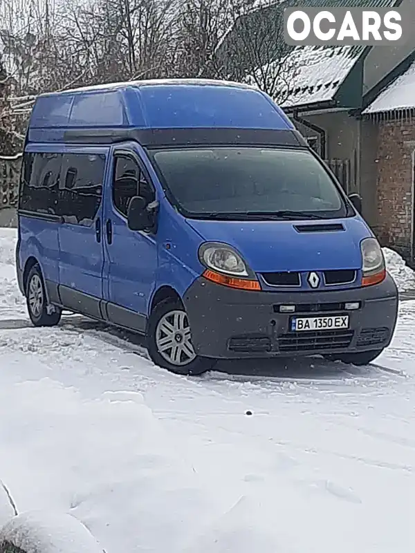 Мінівен Renault Trafic 2005 1.9 л. Ручна / Механіка обл. Київська, Бородянка - Фото 1/12