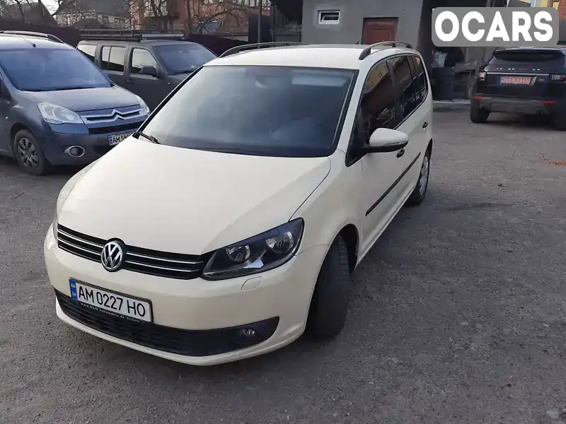 Микровэн Volkswagen Touran 2015 1.97 л. Автомат обл. Житомирская, Бердичев - Фото 1/12