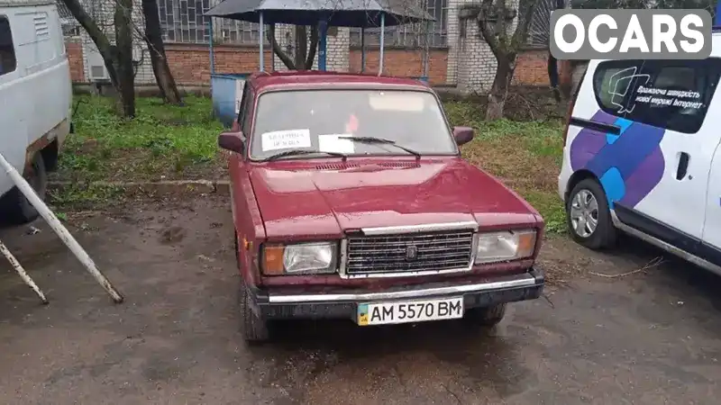 Седан ВАЗ / Lada 2107 2000 1.45 л. Ручна / Механіка обл. Житомирська, Житомир - Фото 1/7