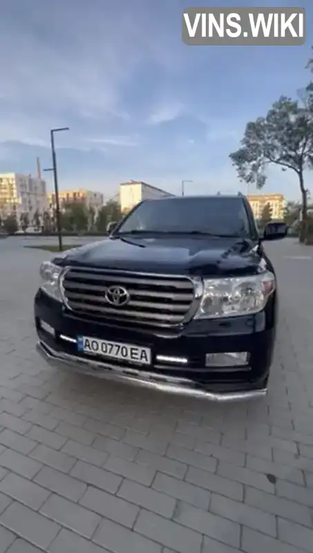 Внедорожник / Кроссовер Toyota Land Cruiser 2008 4.5 л. Автомат обл. Закарпатская, Ужгород - Фото 1/21