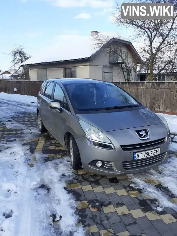 Микровэн Peugeot 5008 2012 1.56 л. Робот обл. Ивано-Франковская, Ивано-Франковск - Фото 1/11