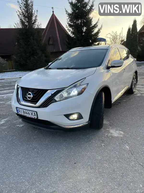 Позашляховик / Кросовер Nissan Murano 2015 3.5 л. обл. Київська, Біла Церква - Фото 1/19