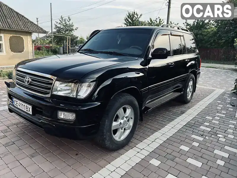 Позашляховик / Кросовер Toyota Land Cruiser 2003 4.66 л. Автомат обл. Чернівецька, Чернівці - Фото 1/14