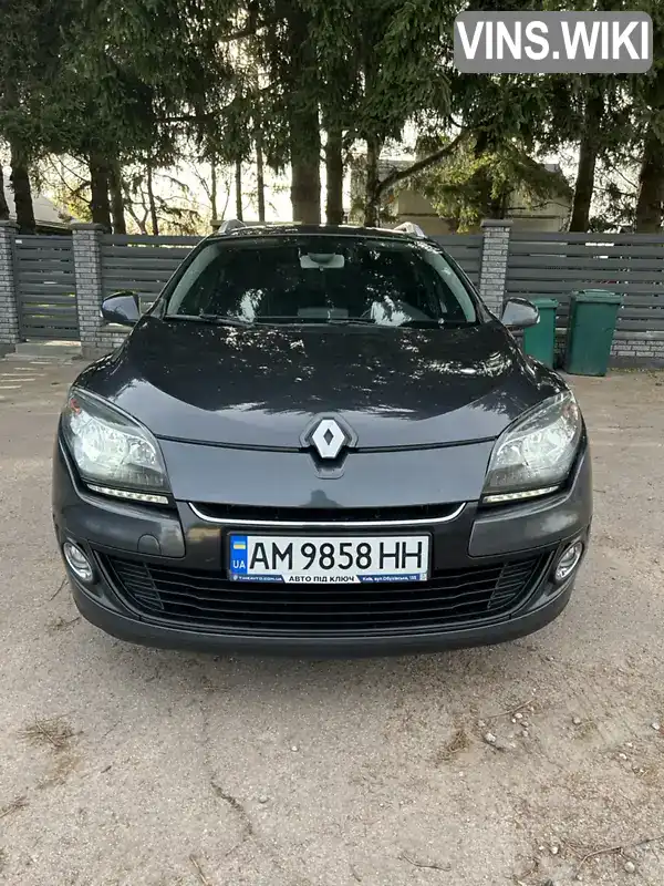 Універсал Renault Megane 2013 1.5 л. Ручна / Механіка обл. Житомирська, Бердичів - Фото 1/21