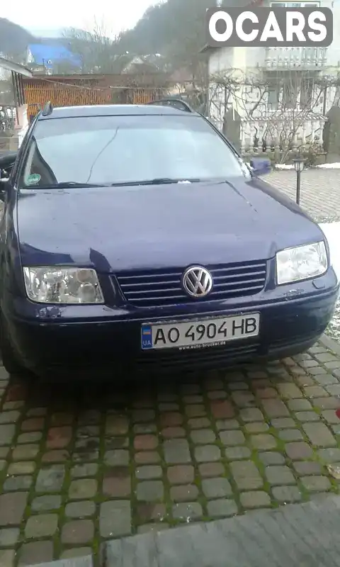 Універсал Volkswagen Bora 2000 1.6 л. Ручна / Механіка обл. Закарпатська, Ужгород - Фото 1/10